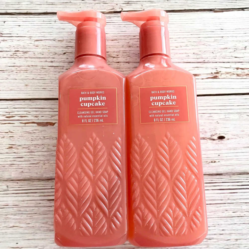 🆕Bath and Body Works Pumpkin Cupcake Gel Hand Soap - Picture 2 of 3